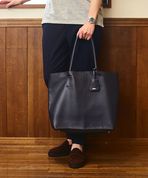 SHIPS（シップス） トートバッグ ONE SIZE ネイビー メンズ : ZOZOTOWN