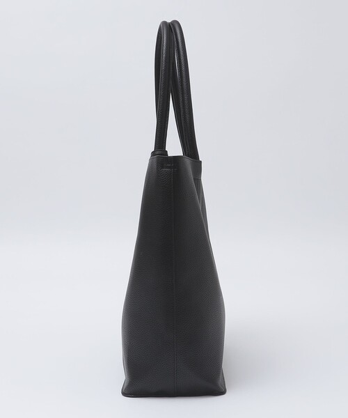 未使用級美品　シップスSHIPS レザートートバッグ　ネイビー　紺　大容量 SHIPS（シップス） トートバッグ ONE SIZE ネイビー メンズ : ZOZOTOWN