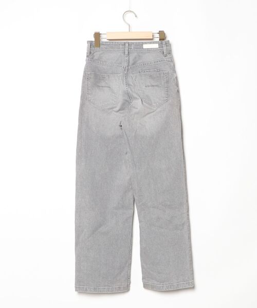 「YANUK」 デニムパンツ 23inch グレー レディースの画像