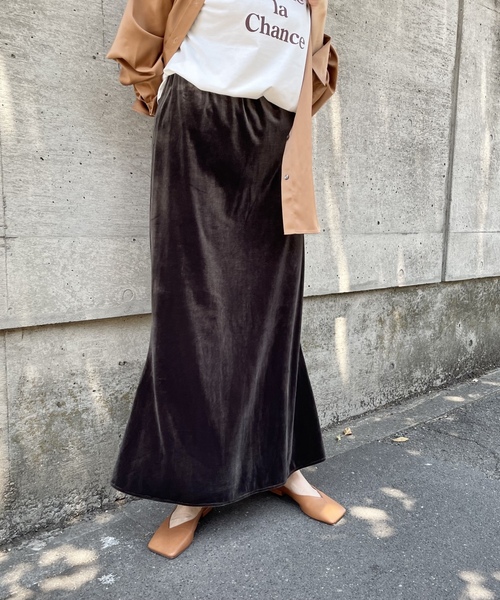 「abahouse mavie」 ロングスカート フリー ブラック レディース_画像2