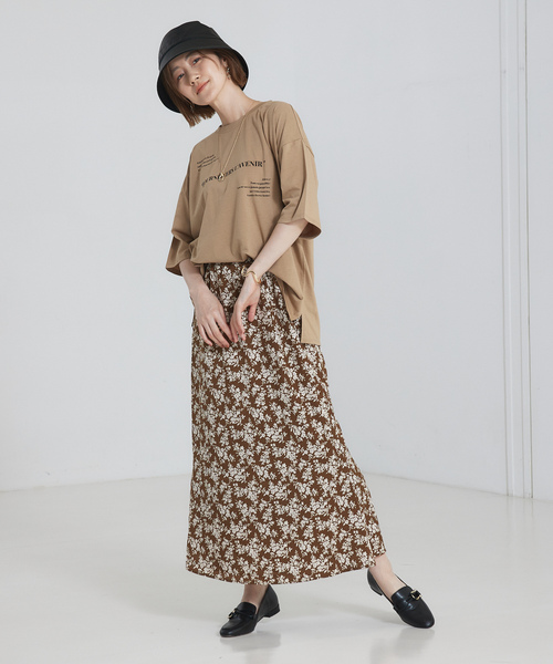 「abahouse mavie」 ロングスカート フリー ブラック レディース_画像9