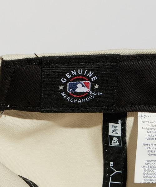 「NEW ERA」 キャップ FREE ホワイト×ネイビー メンズ_画像7