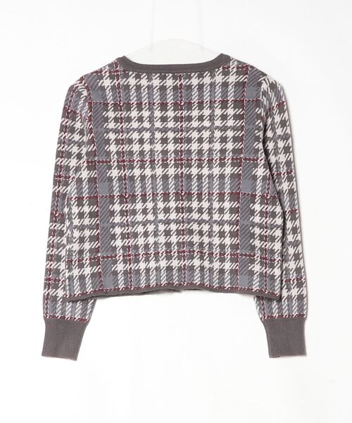 「PROPORTION BODY DRESSING」 ニットカーディガン SMALL グレー レディース_画像2