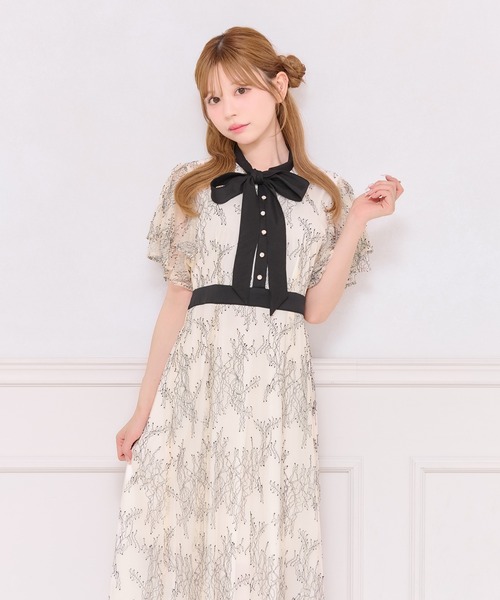 「apres jour」 半袖ワンピース X-LARGE ブルー系その他 レディース_画像2