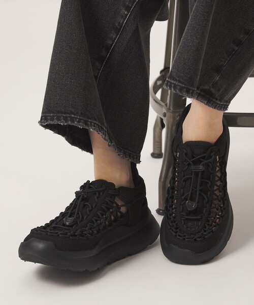 サンダル 「WEB限定」「KEEN」ユニーク ダブルケー シューズ レディースの画像