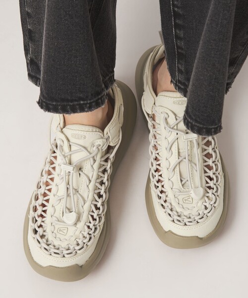サンダル 「WEB限定」「KEEN」ユニーク ダブルケー シューズ レディースの画像