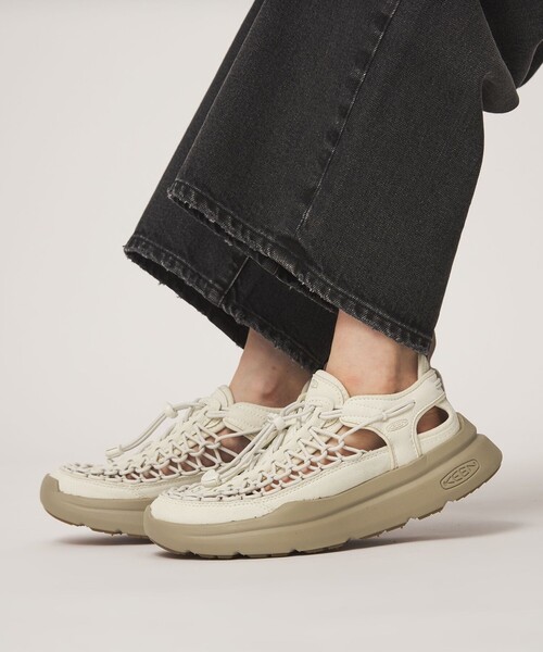 サンダル 「WEB限定」「KEEN」ユニーク ダブルケー シューズ レディースの画像