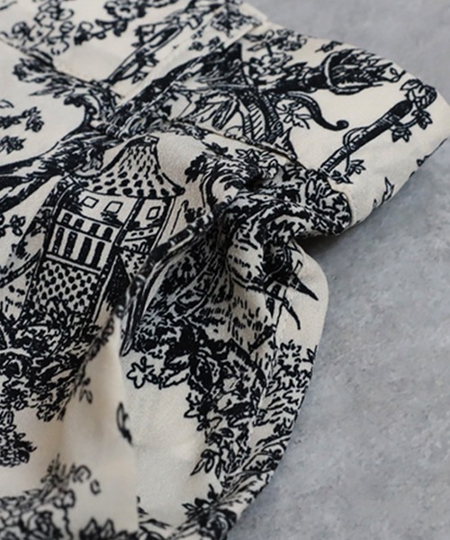 「antiqua」 イージーパンツ MEDIUM アイボリー レディース_画像6