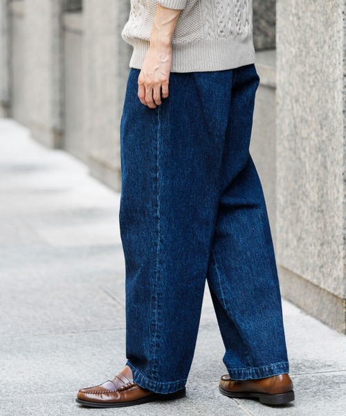 「URBAN RESEARCH」 デニムパンツ MEDIUM インディゴブルー メンズの画像