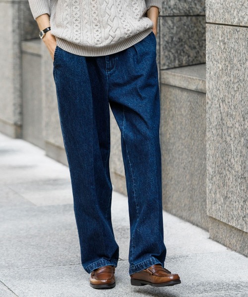 「URBAN RESEARCH」 デニムパンツ MEDIUM インディゴブルー メンズの画像