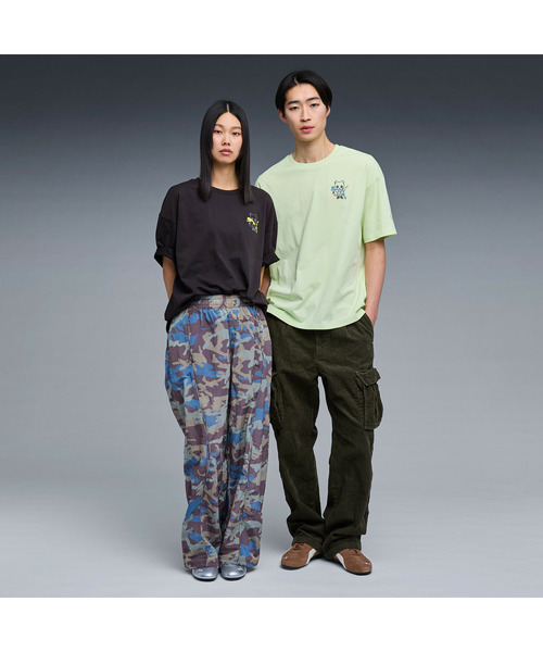 PUMA（プーマ） tシャツ ユニセックス NEKO-san ワンポイント MX 半袖