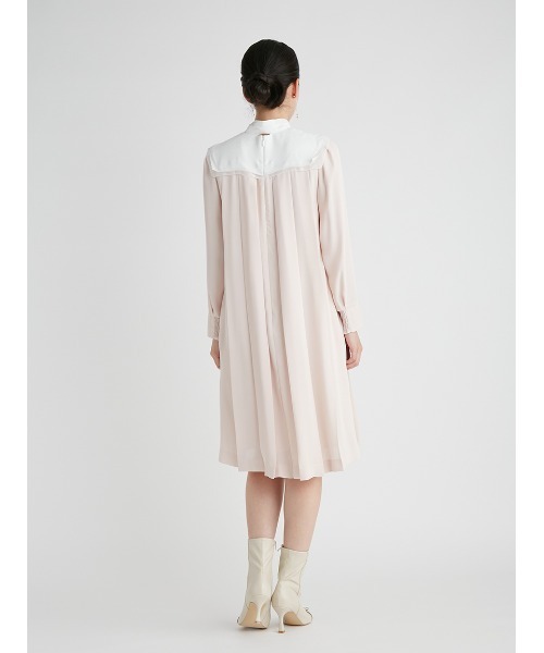 「CELFORD」 長袖ワンピース「HANAE MORIコラボ」 38 ブラック レディースの画像