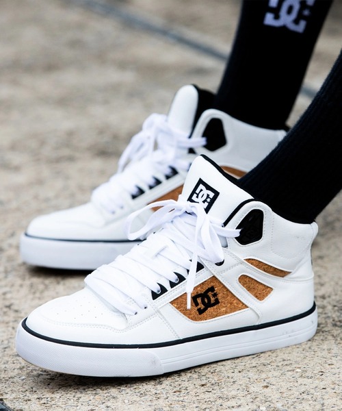 Mina 新品】DCハイカットスニーカー DC SHOES（ディーシーシューズ） スニーカー メンズ PURE HIGH-TOP SE