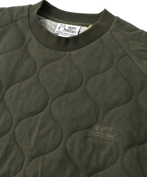 「gym master」 長袖Tシャツ MEDIUM ベージュ メンズ_画像3