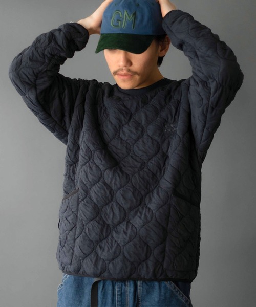 「gym master」 長袖Tシャツ MEDIUM ベージュ メンズ_画像9