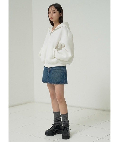 SNIDEL（スナイデル） ジップアップパーカー ONE SIZE ピンク