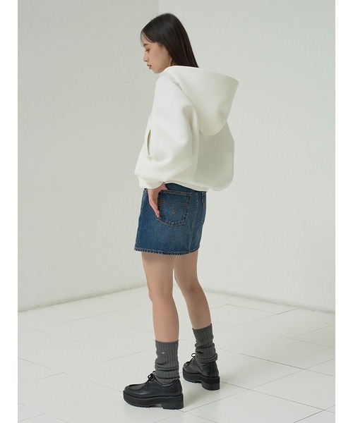 SNIDEL（スナイデル） ジップアップパーカー ONE SIZE ピンク