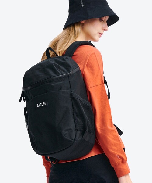 AIGLE（エーグル） リュック FREE ブラック レディース : ZOZOTOWN 