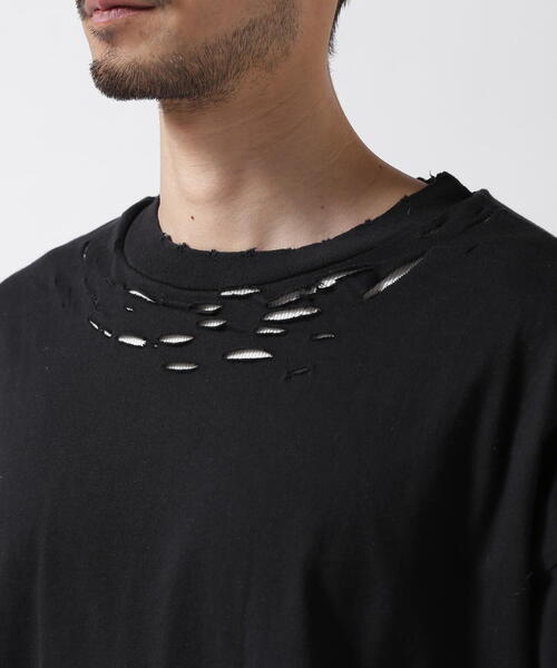「FR(13)NDS」 長袖Tシャツ F ブラック メンズの画像