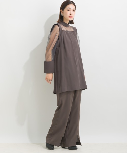 「terrace」 セットアップ MEDIUM ブラック レディース_画像8