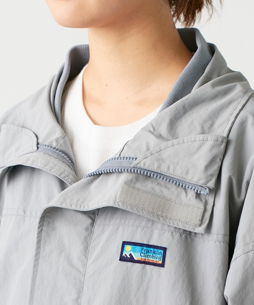 「Franklin Climbing」 ナイロンブルゾン SMALL グレー メンズ_画像3