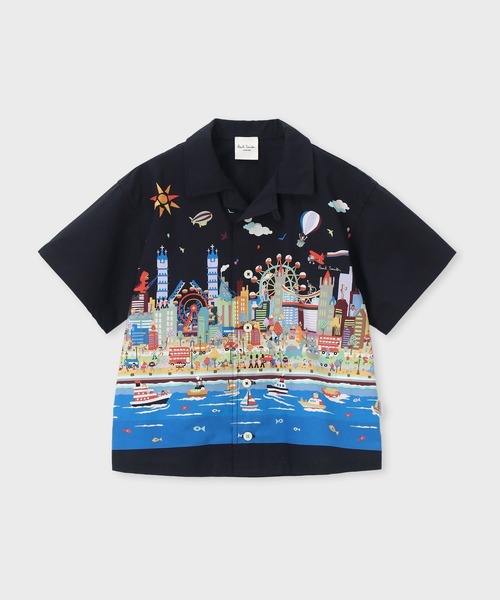 Paul Smith JUNIOR ブラウス シャツ ボーイズ オーシャン・シーサイド