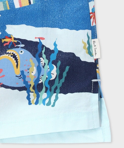 Paul Smith JUNIOR ブラウス シャツ ボーイズ オーシャン・シーサイド
