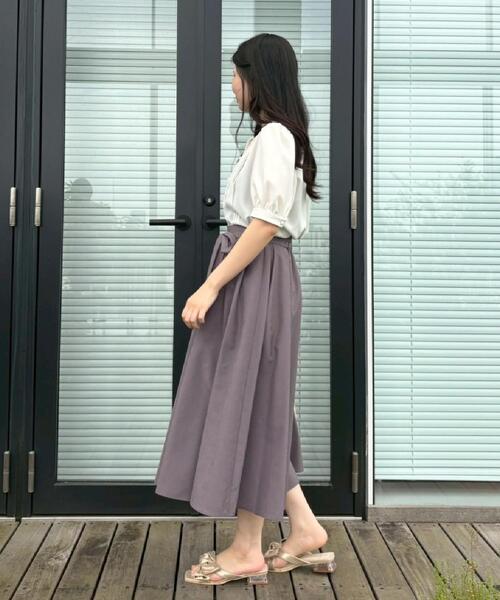 ブラウス シャツ 「洗える」ピンタック ブラウス レディースの画像