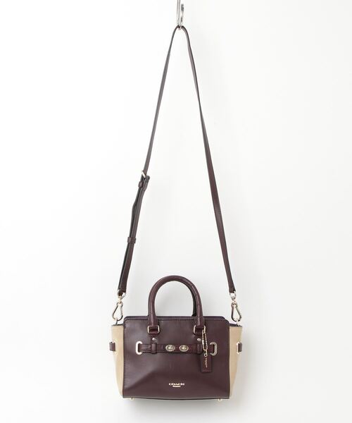 COACH 2WAY レザーバッグ　ブラウン COACH（コーチ） 2WAYバッグ - ブラウン レディース : ZOZOTOWN Yahoo