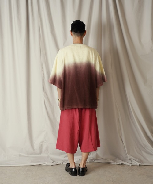 「Aphlotus」 半袖Tシャツ MEDIUM ネイビー メンズ_画像9