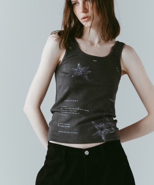 Knuth Marf（クヌースマーフ） タンクトップ ノースリーブ studded