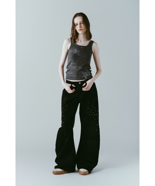 Knuth Marf（クヌースマーフ） タンクトップ ノースリーブ studded