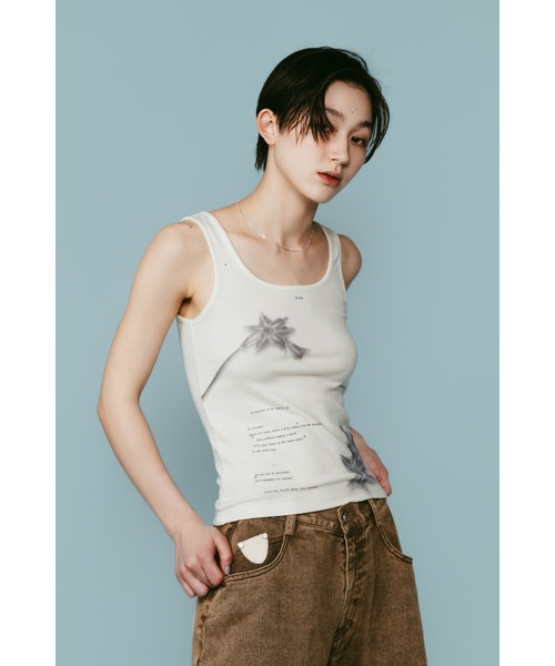Knuth Marf（クヌースマーフ） タンクトップ ノースリーブ studded