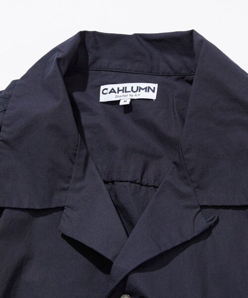 「CAHLUMN」 長袖シャツ MEDIUM ブラック メンズ_画像2