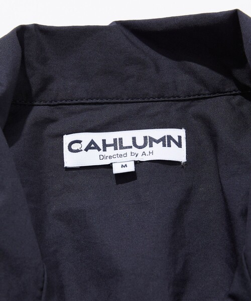 「CAHLUMN」 長袖シャツ MEDIUM ブラック メンズ_画像4
