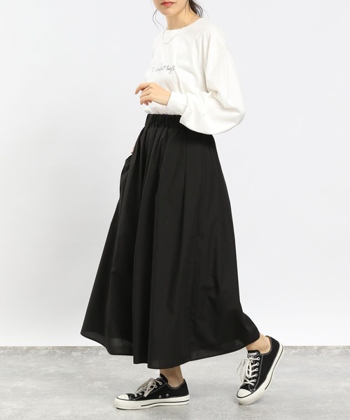 「GLOBAL WORK Smile Seed Store」 パンツ MEDIUM ブラック レディース_画像3
