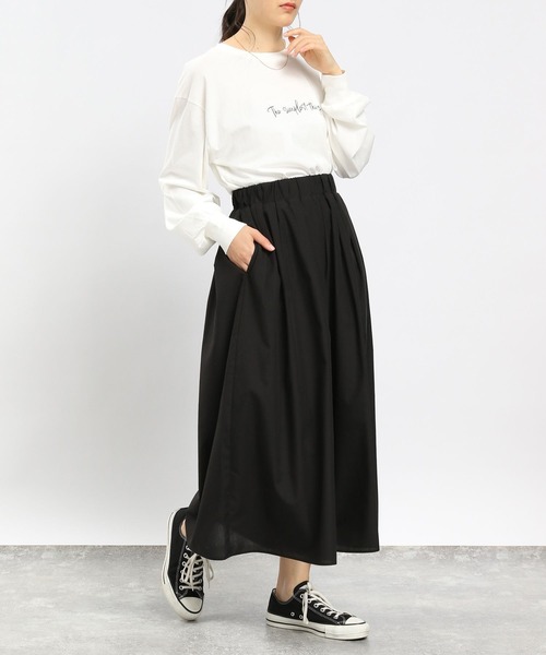 「GLOBAL WORK Smile Seed Store」 パンツ MEDIUM ブラック レディース_画像4