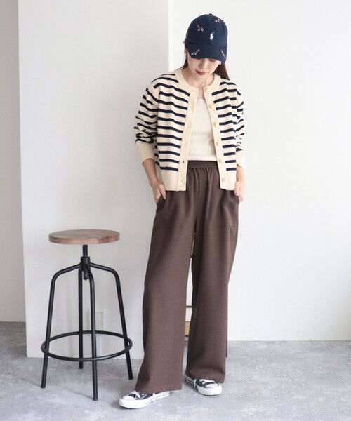 「fredy emue」 イージーパンツ 36 ブラック レディース_画像4