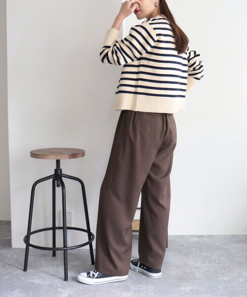 「fredy emue」 イージーパンツ 36 ブラック レディース_画像6