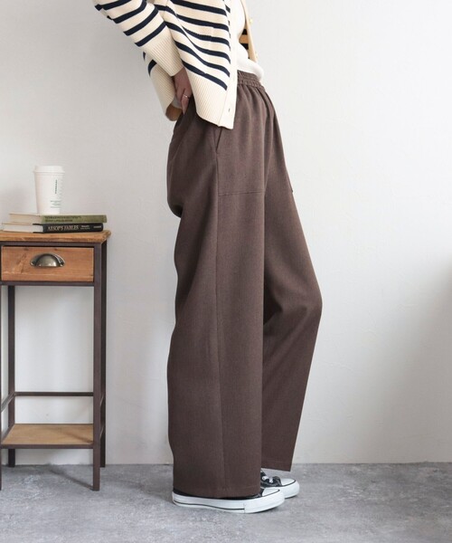 「fredy emue」 イージーパンツ 36 ブラック レディース_画像7