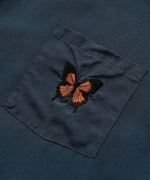 シャツ mando / DADAIST BUTTERFLY SHIRTS「ESTNATION EXCLUSIVE」 メンズの画像