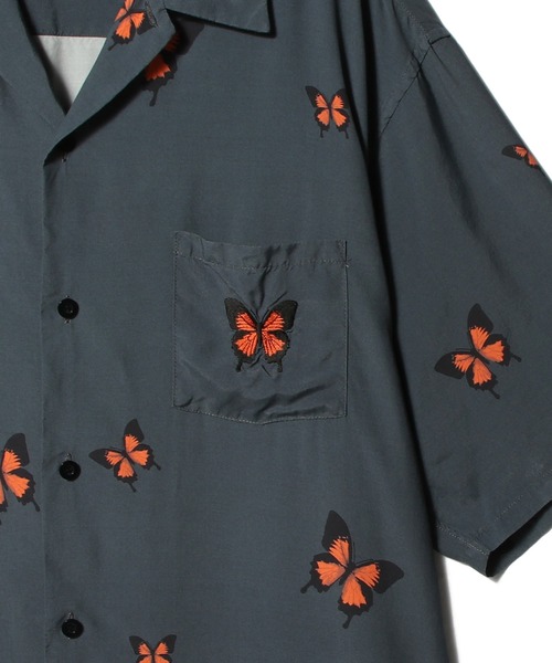 シャツ mando / DADAIST BUTTERFLY SHIRTS「ESTNATION EXCLUSIVE」 メンズの画像