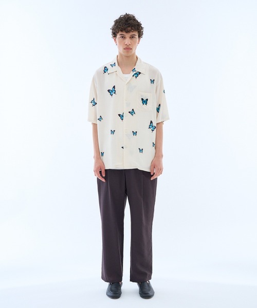シャツ mando / DADAIST BUTTERFLY SHIRTS「ESTNATION EXCLUSIVE」 メンズの画像