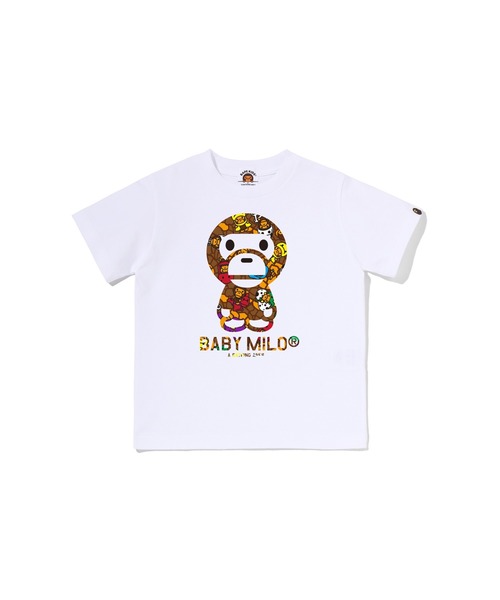 A BATHING APE（アベイシングエイプ） tシャツ MILO MULTI DINOSAURS