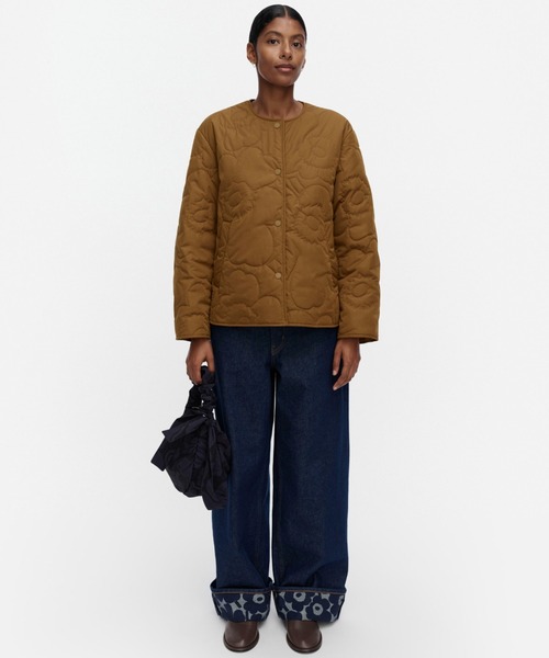 marimekko（マリメッコ） ノーカラーコート コート 「バナー掲載特典付