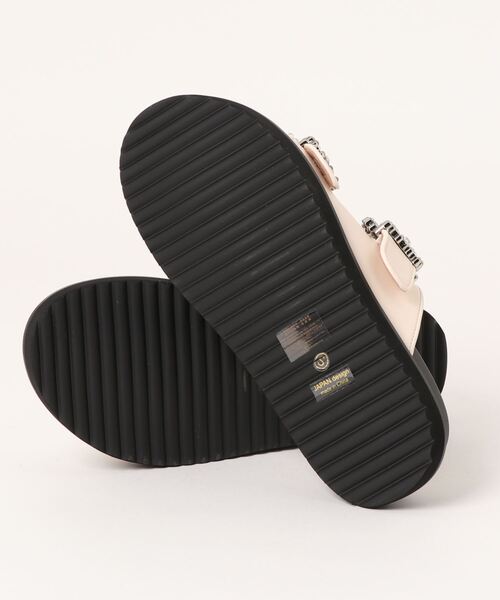 「carino」 フラットサンダル M アイボリー レディース_画像3
