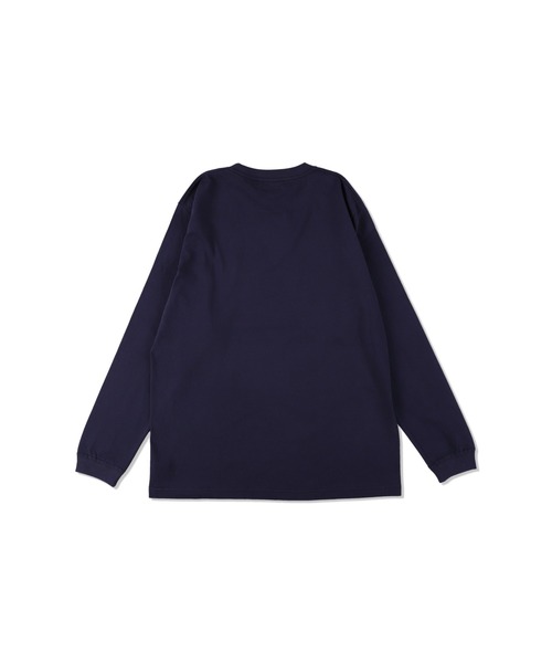 「WIND AND SEA」 長袖Tシャツ L ネイビー メンズ_画像5