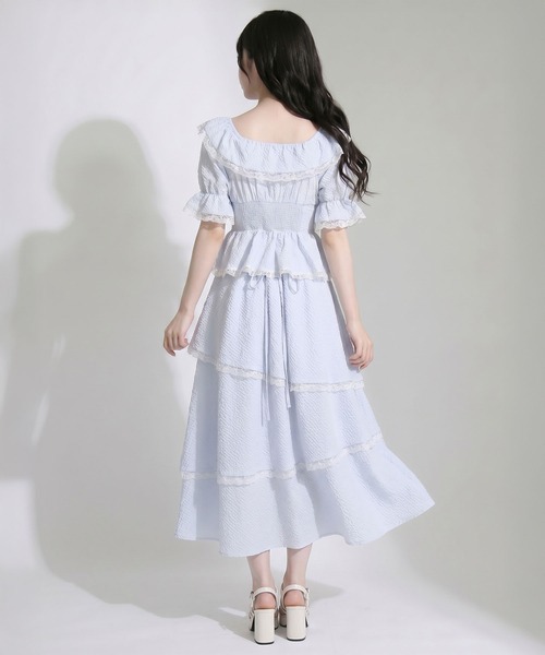 「DearMyLoveRose」 半袖ブラウス - ホワイト レディース_画像9