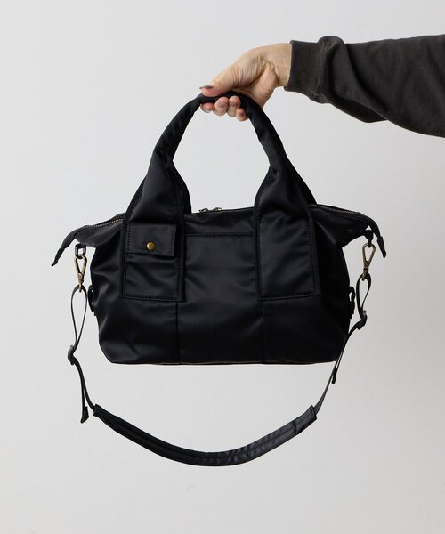 パピヨネ 2way ミニボストンバッグ 黒レザー PAPILLONNER パピヨネ 2way ミニボストンバッグ 黒レザー PAPILLONNER ear