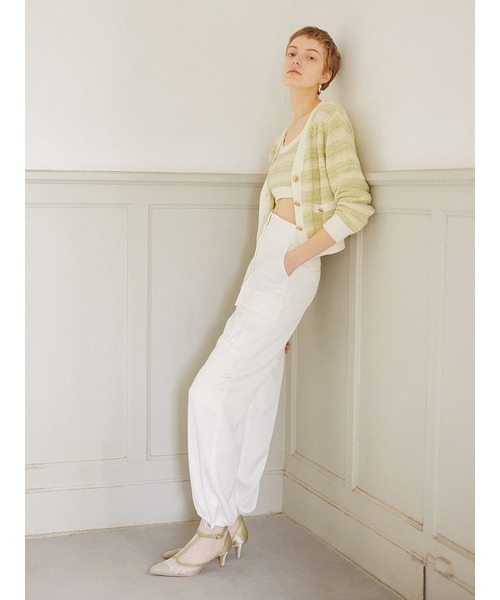 「LILY BROWN」 カーゴパンツ 0 オレンジ レディース_画像5